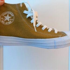 Converse Mustard High-Top Sneakers - women’s
